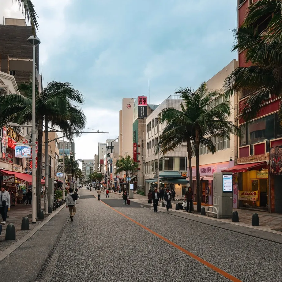 Kokusaidori Street naha okinawa