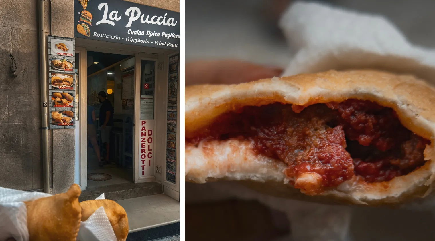 Panzerotti food bari