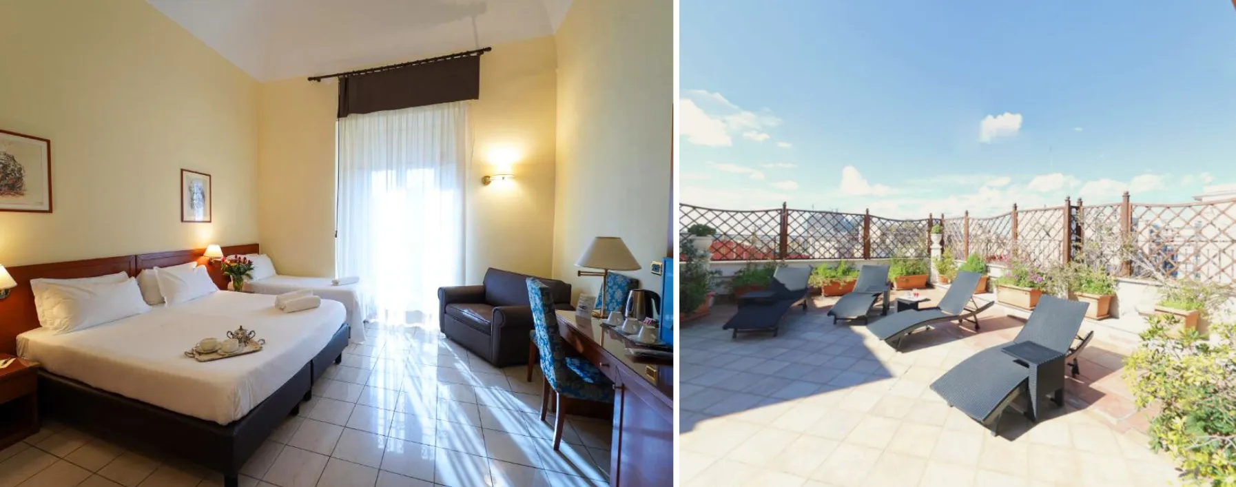 boutique hotel and terrace in bari