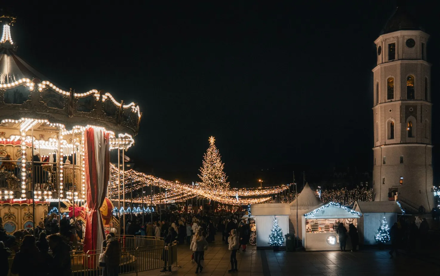 Carousel Vilnius christmas