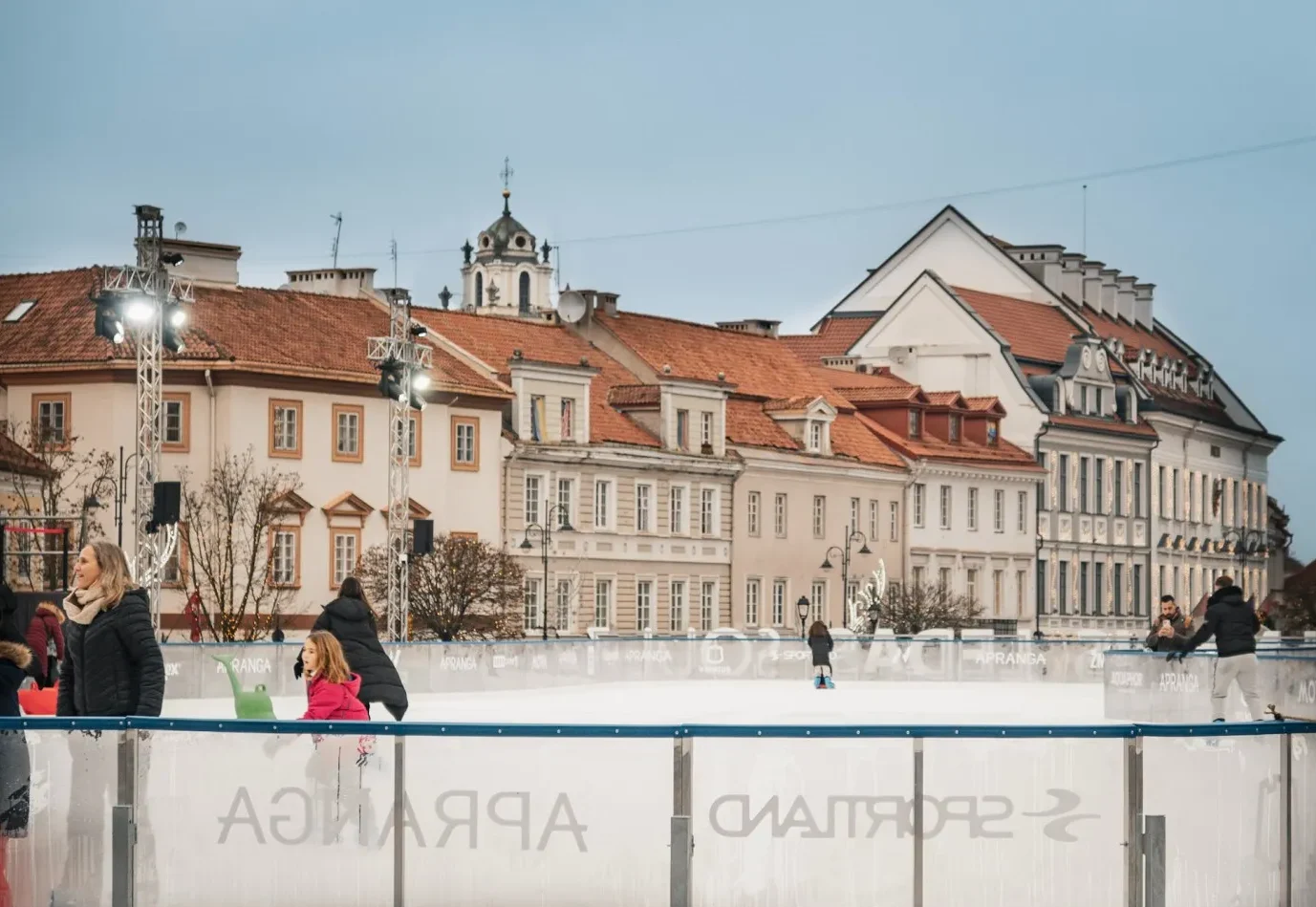 vilnius ice skating december