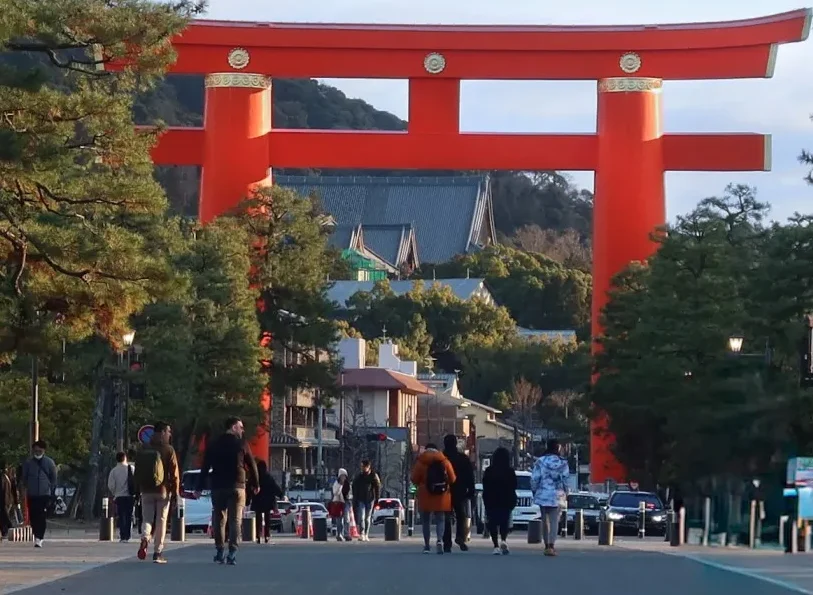 Heian-jingu gate