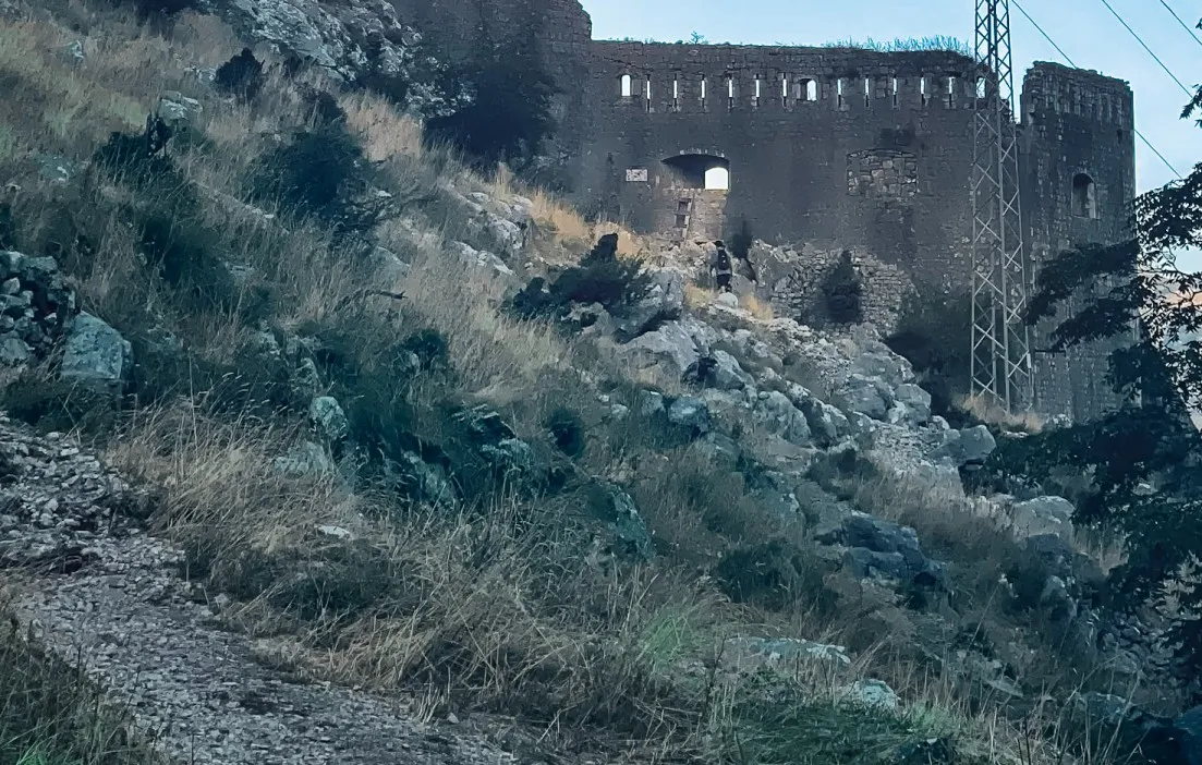 ladder of kotor hike