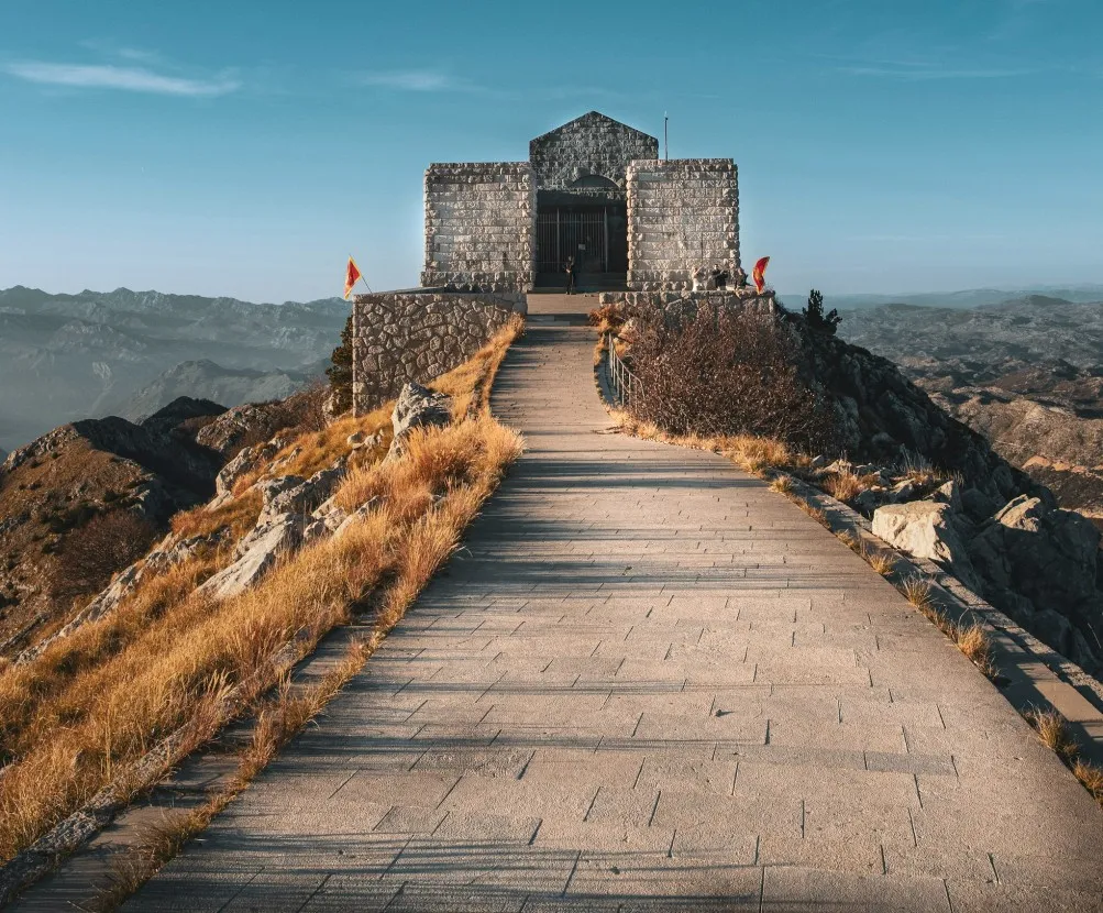 Mausoleum lovcen mountain