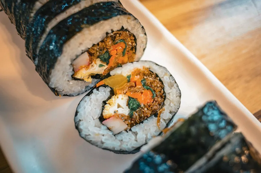 gimbap korean food