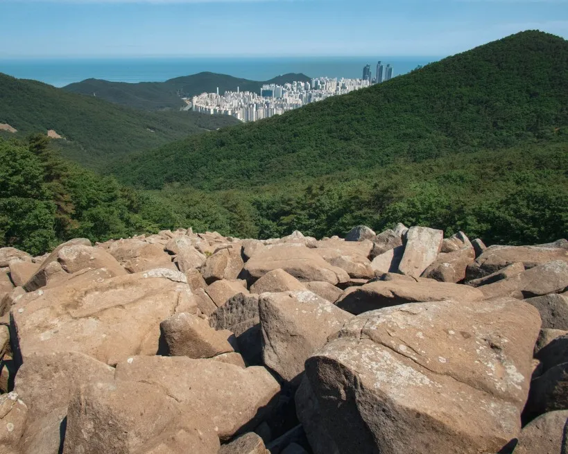 how to climb jangsan mountain busan