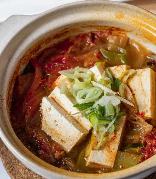 kimchi jjigae korean food