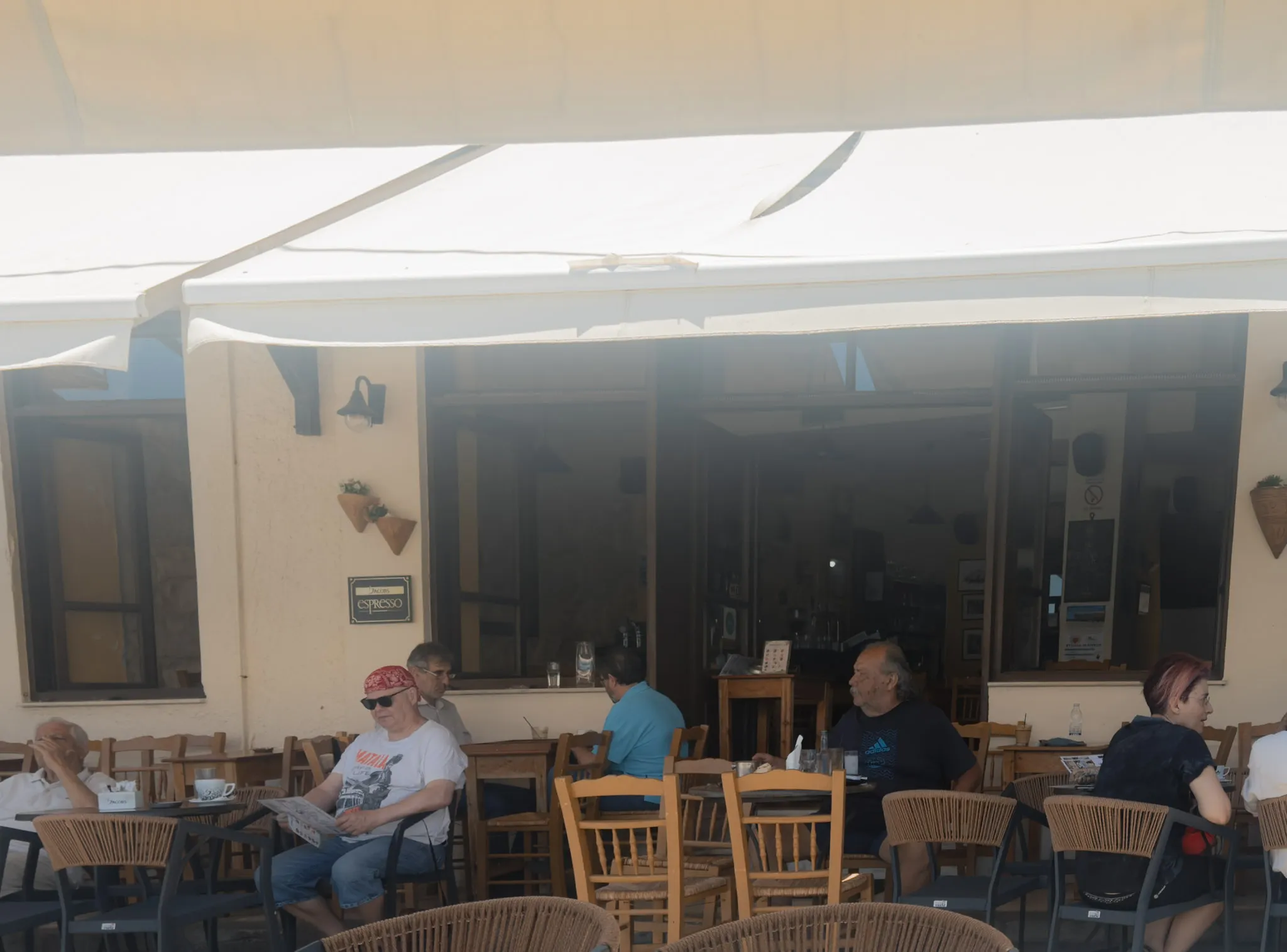 local cafe in chania
