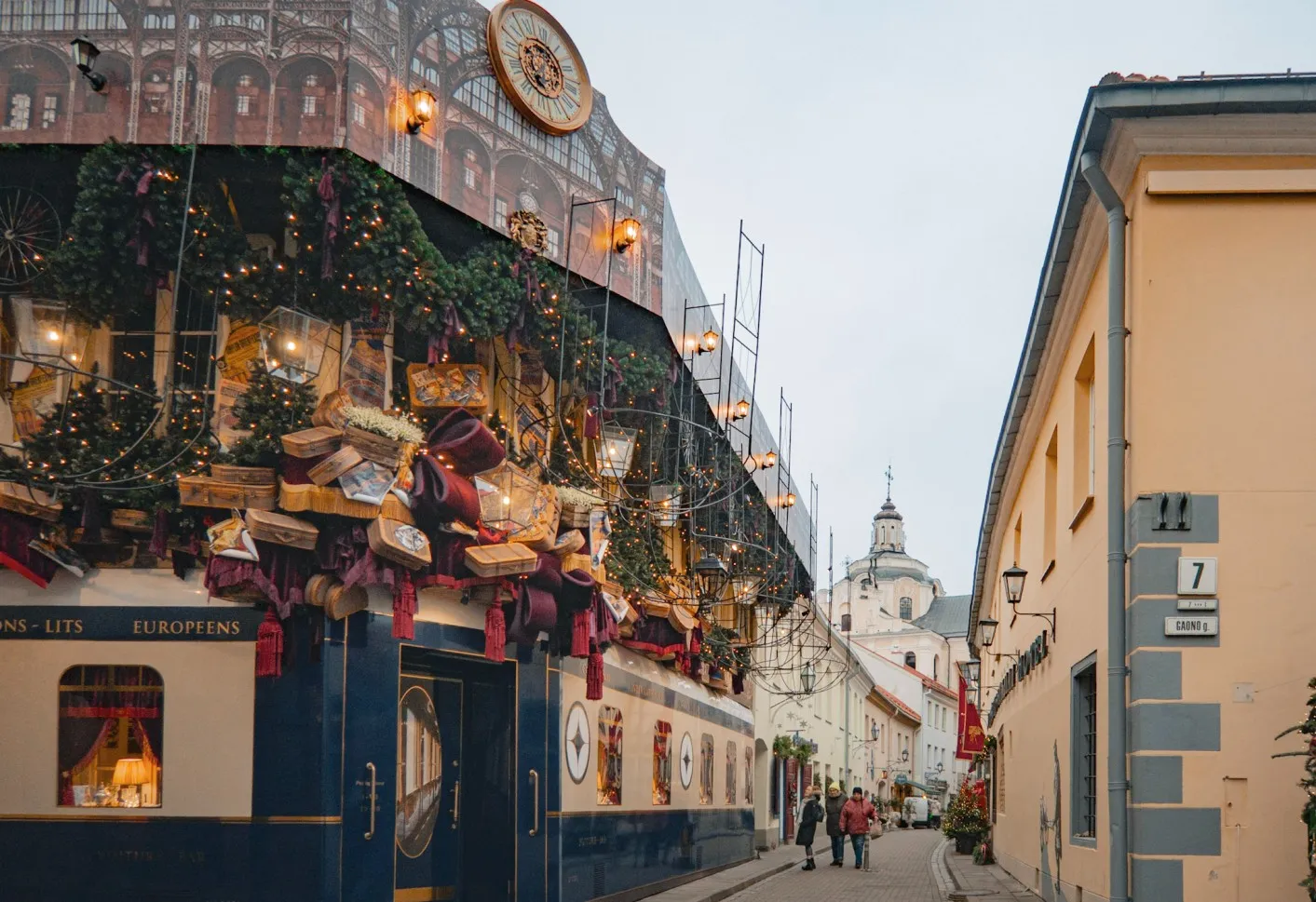 cafe old town vilnius Poniu Laime
