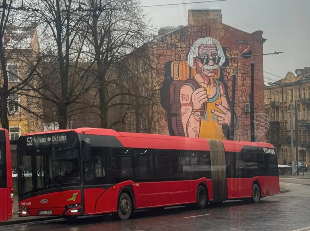 how to get around vilnius