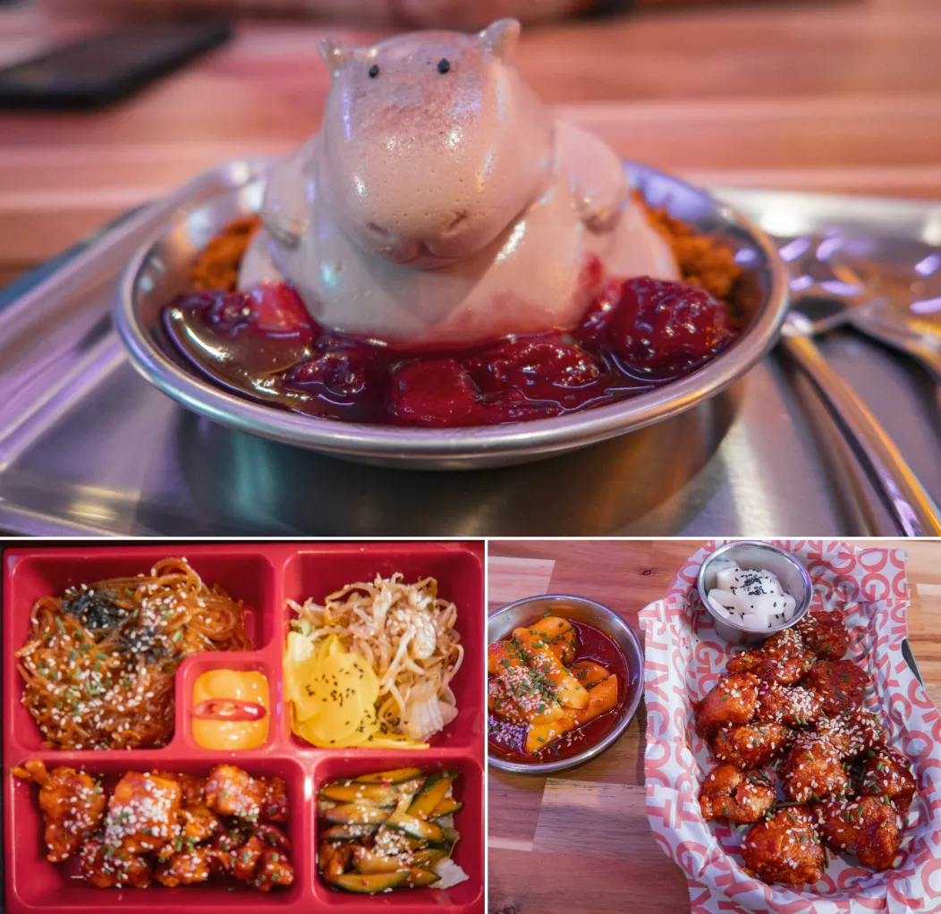 where to eat in vilnius gogi guy hippo dessert
