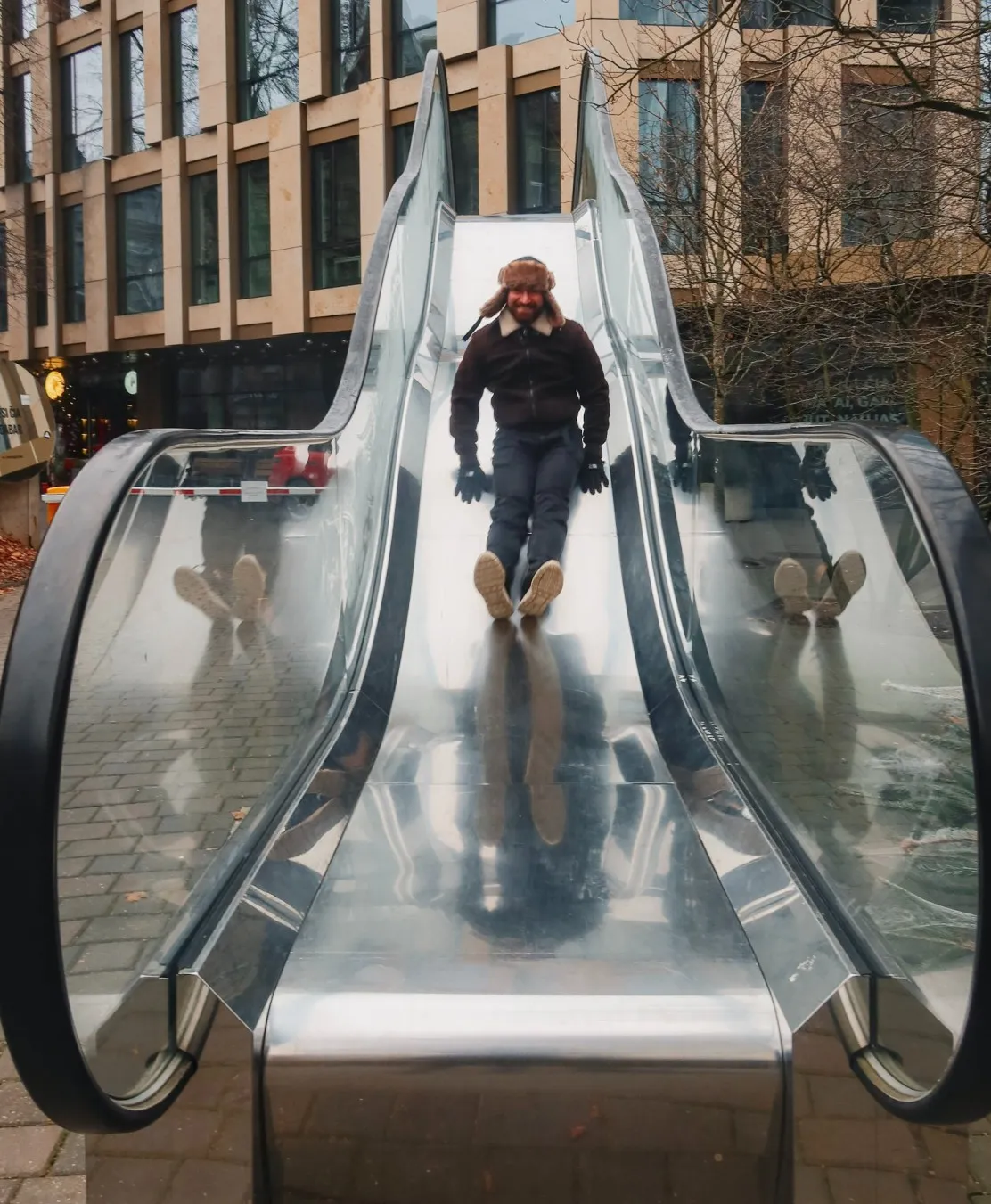 slide sculpture vilnius