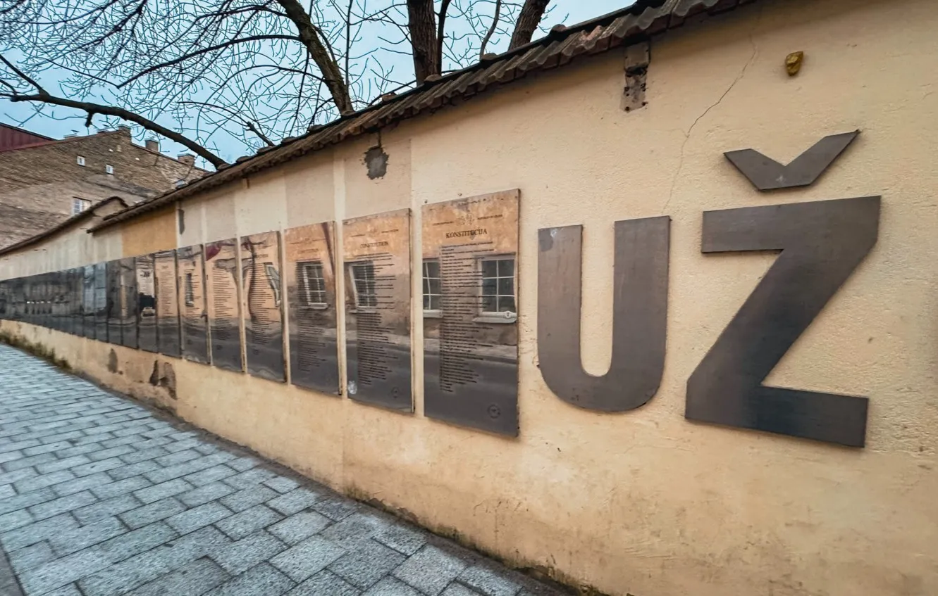 Uzupis Constitutions vilnius