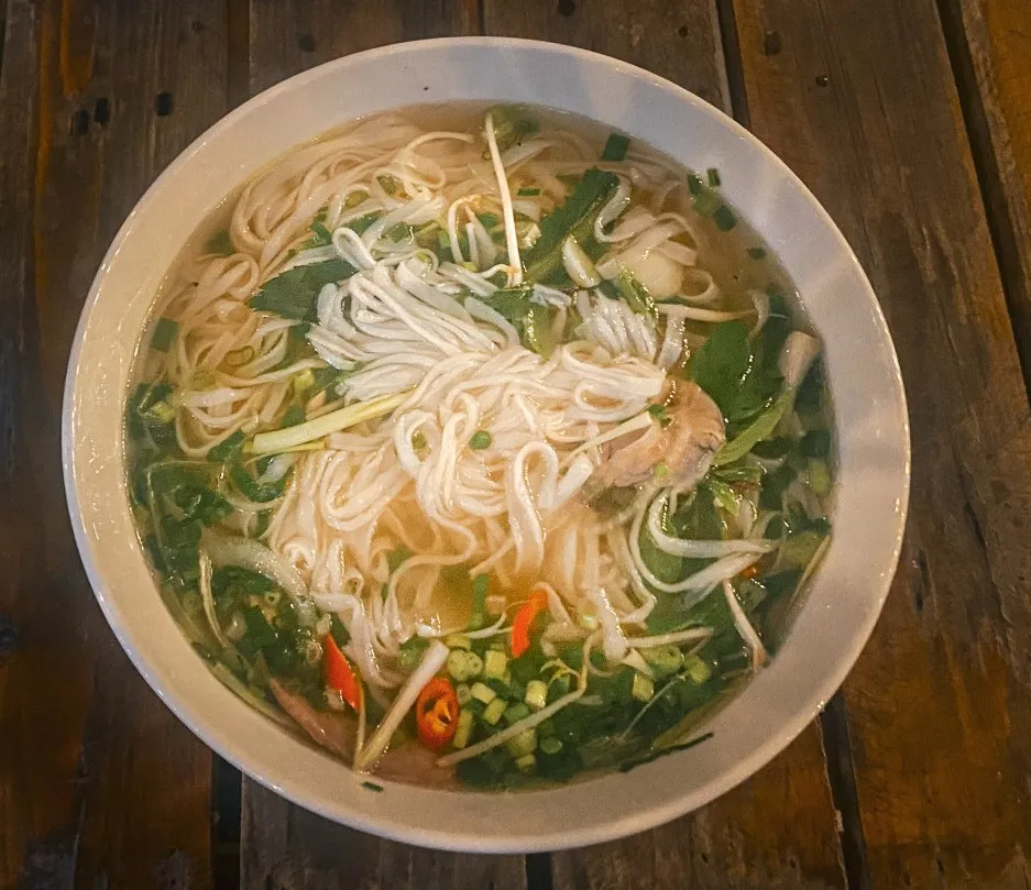 Vietnamese food pho