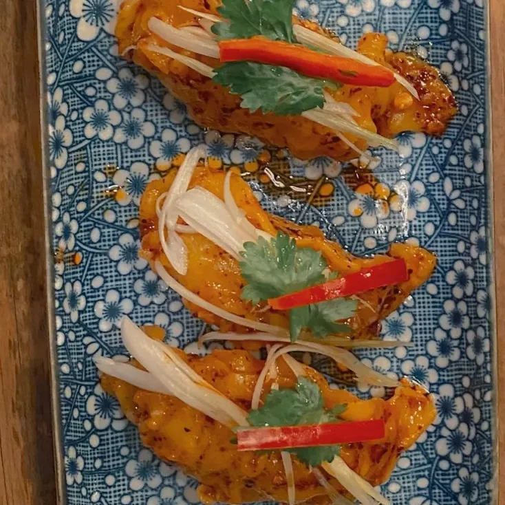 shrimp gyoza Yaowarat Road
