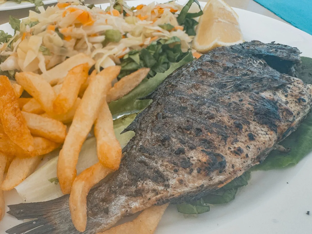 sea bream from Machalas taverna chania