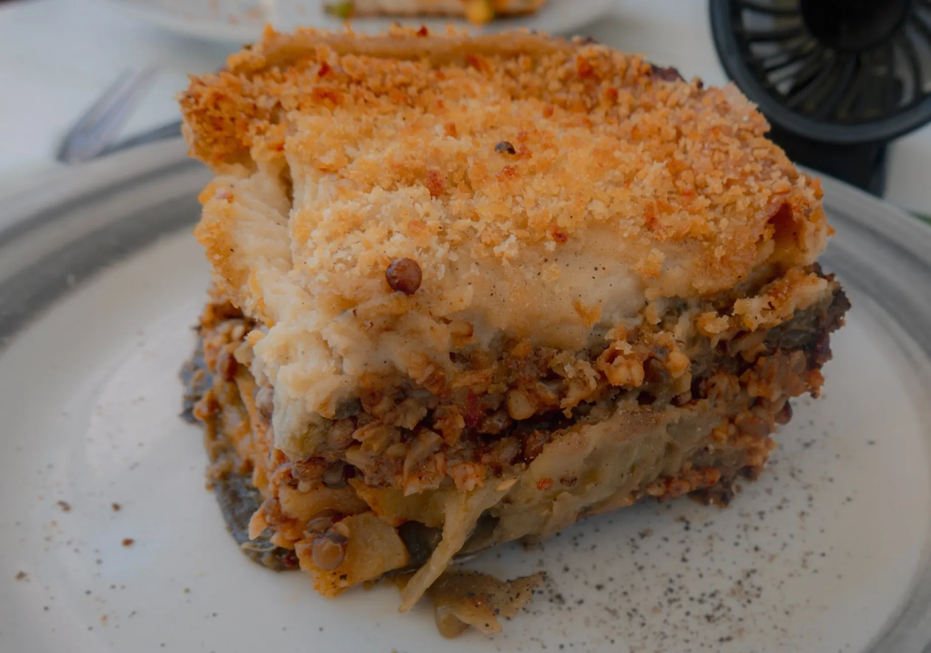 vegan Moussaka from pulse chania