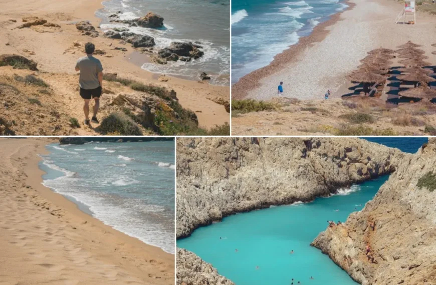Best Beaches Near Chania Crete (Walking Distance from the Old Town)