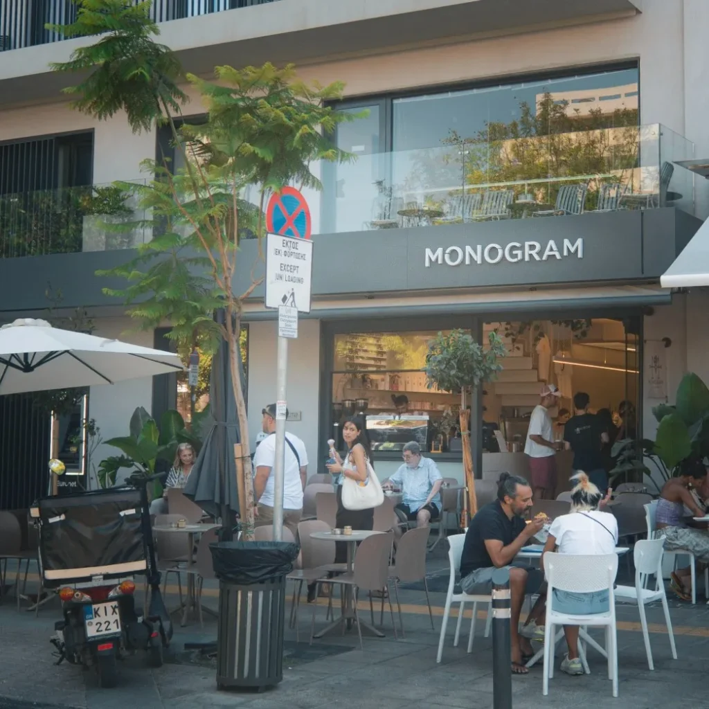 monogram cafe 1866 square