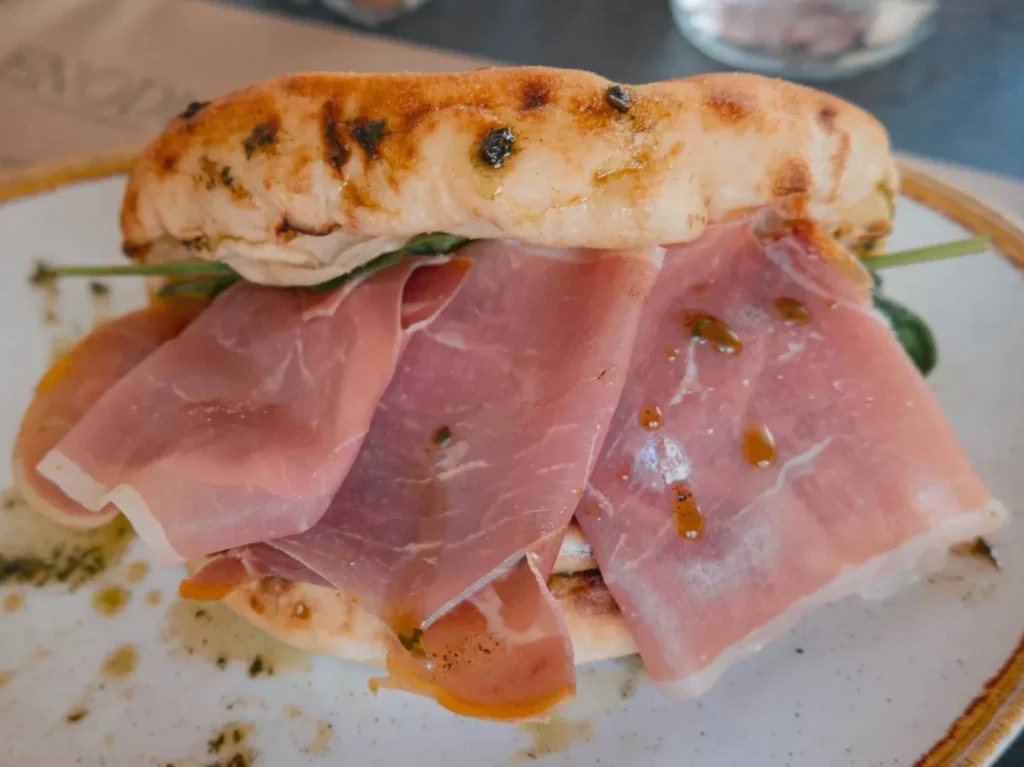 focaccia from enodia restaurant chania