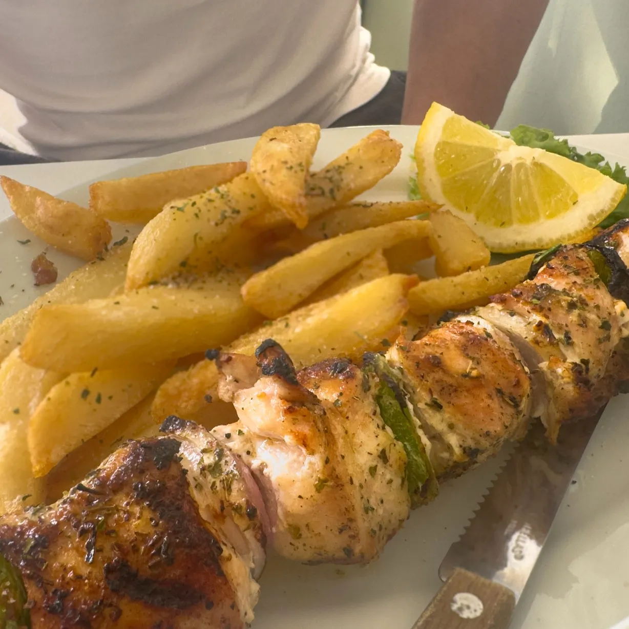 souvlaki form fama restaurant chania