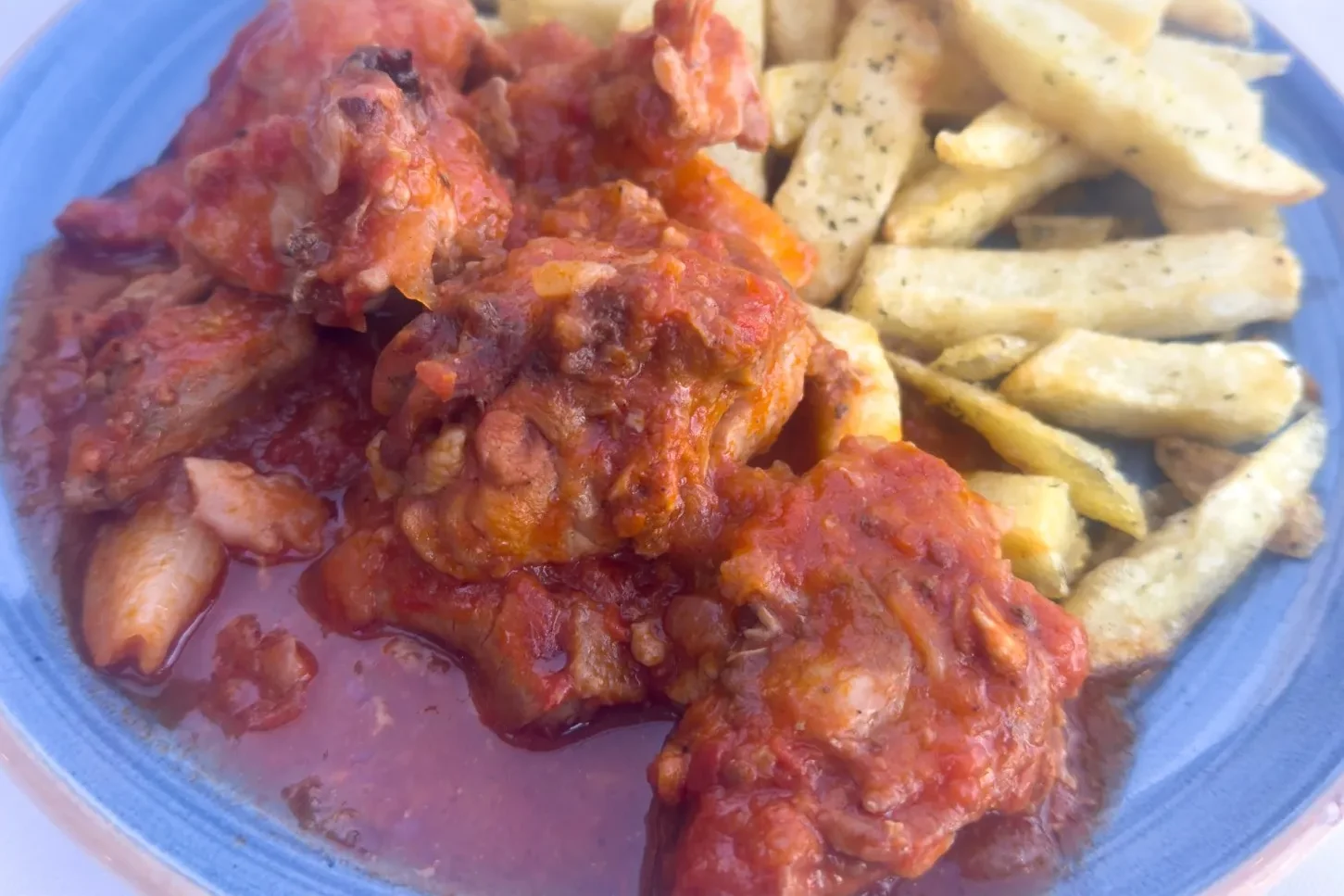 Rabbit Stifado cretan dish