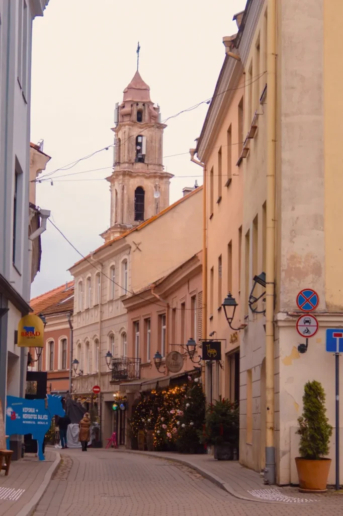 riga or vilnius vilnius old town
