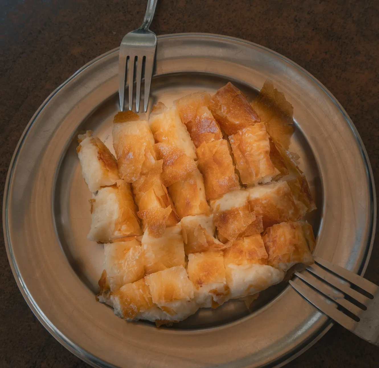 traditional cretan Bougatsa from Bougatsa chania