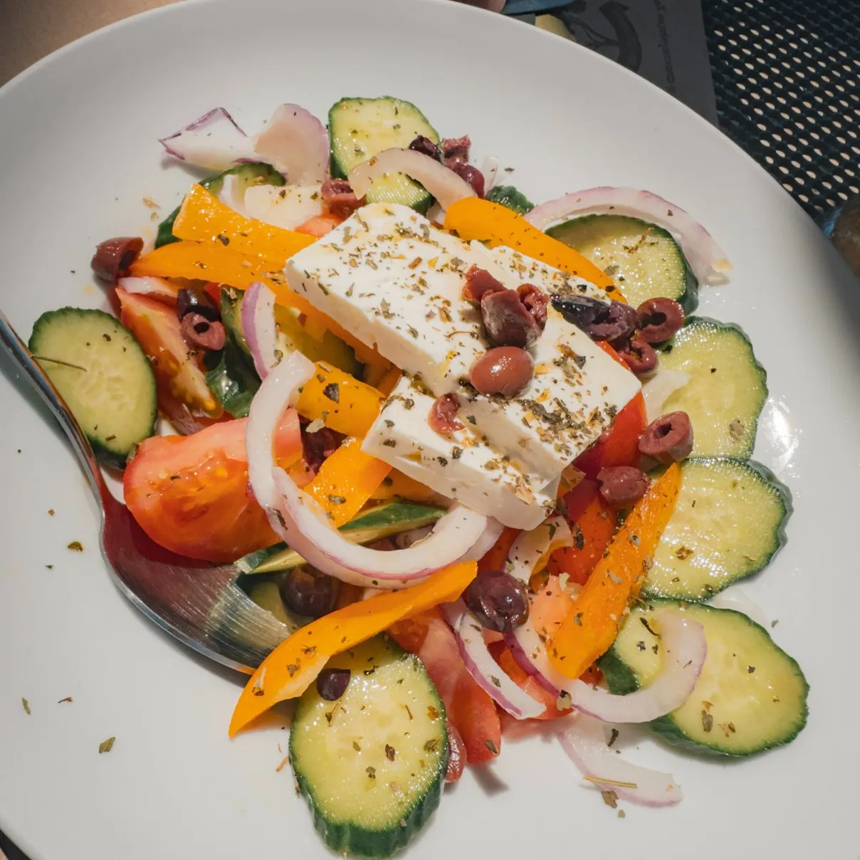 greek salad from Nafsithea chania