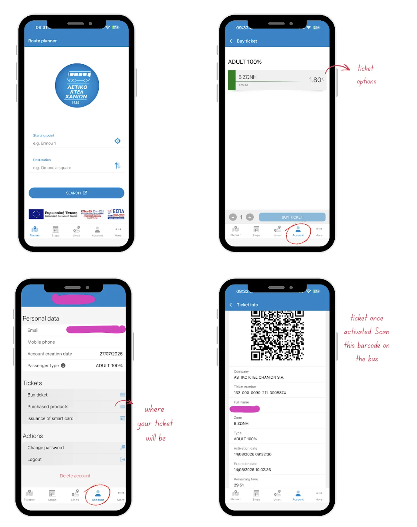 chania bus app