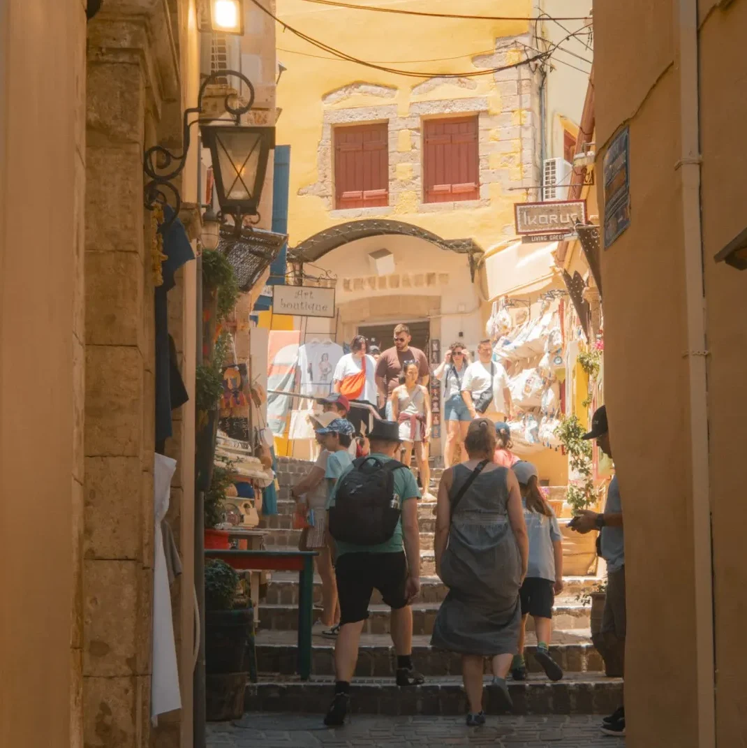 Zampeliou Stairs, chania old town