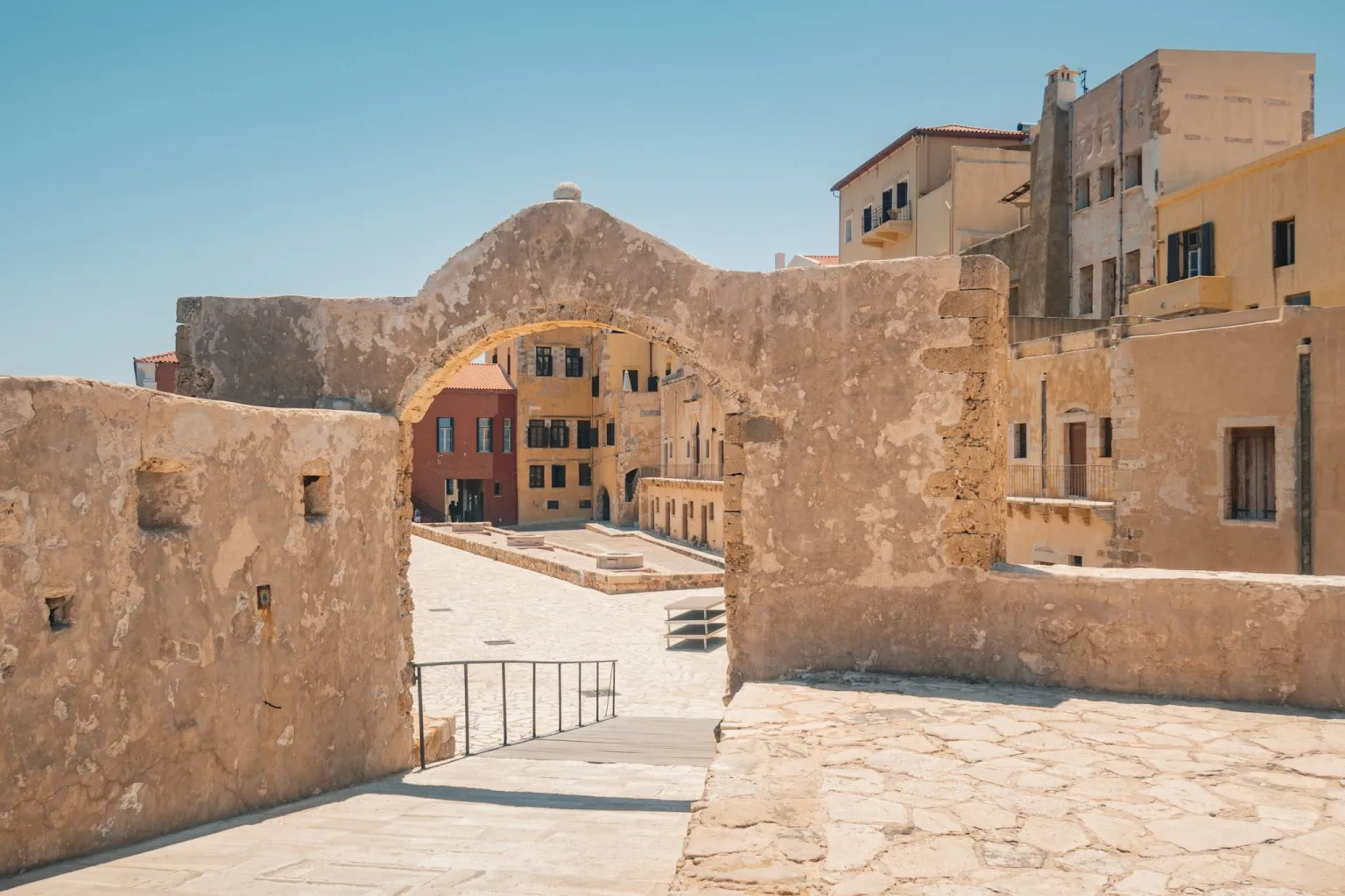 view of fort firkas from inside