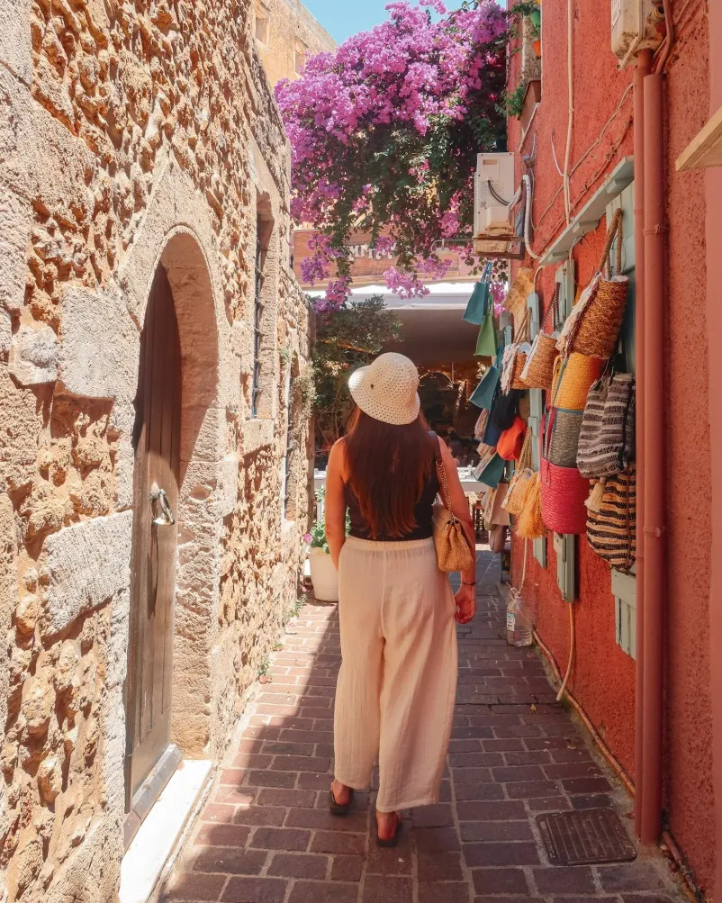 bougainvillea in old town