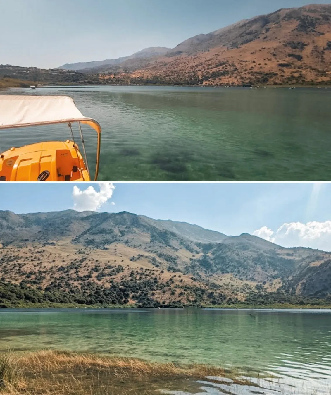 Lake Kournas in crete