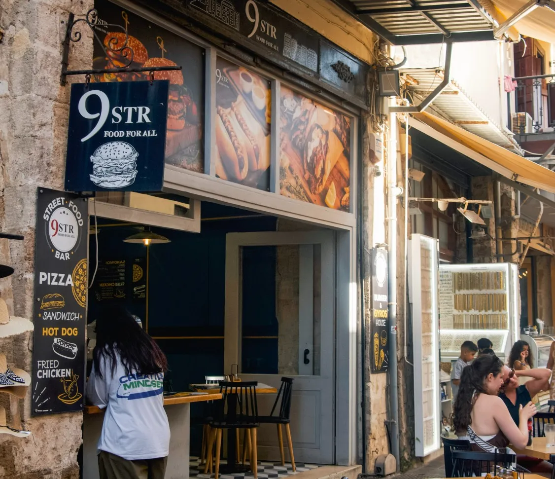 9str food for all gyros chania