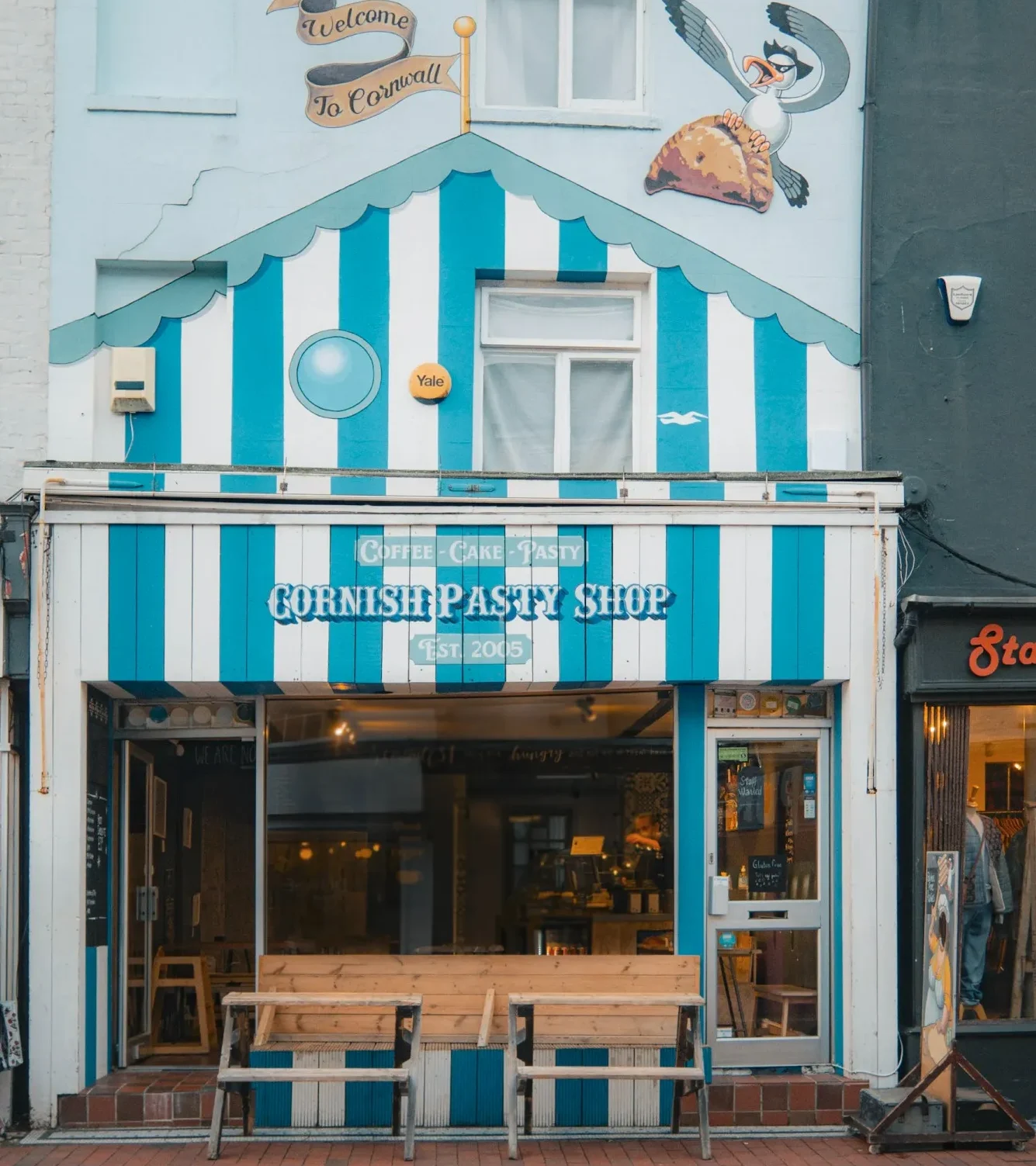 cornish pasty shop brighton uk