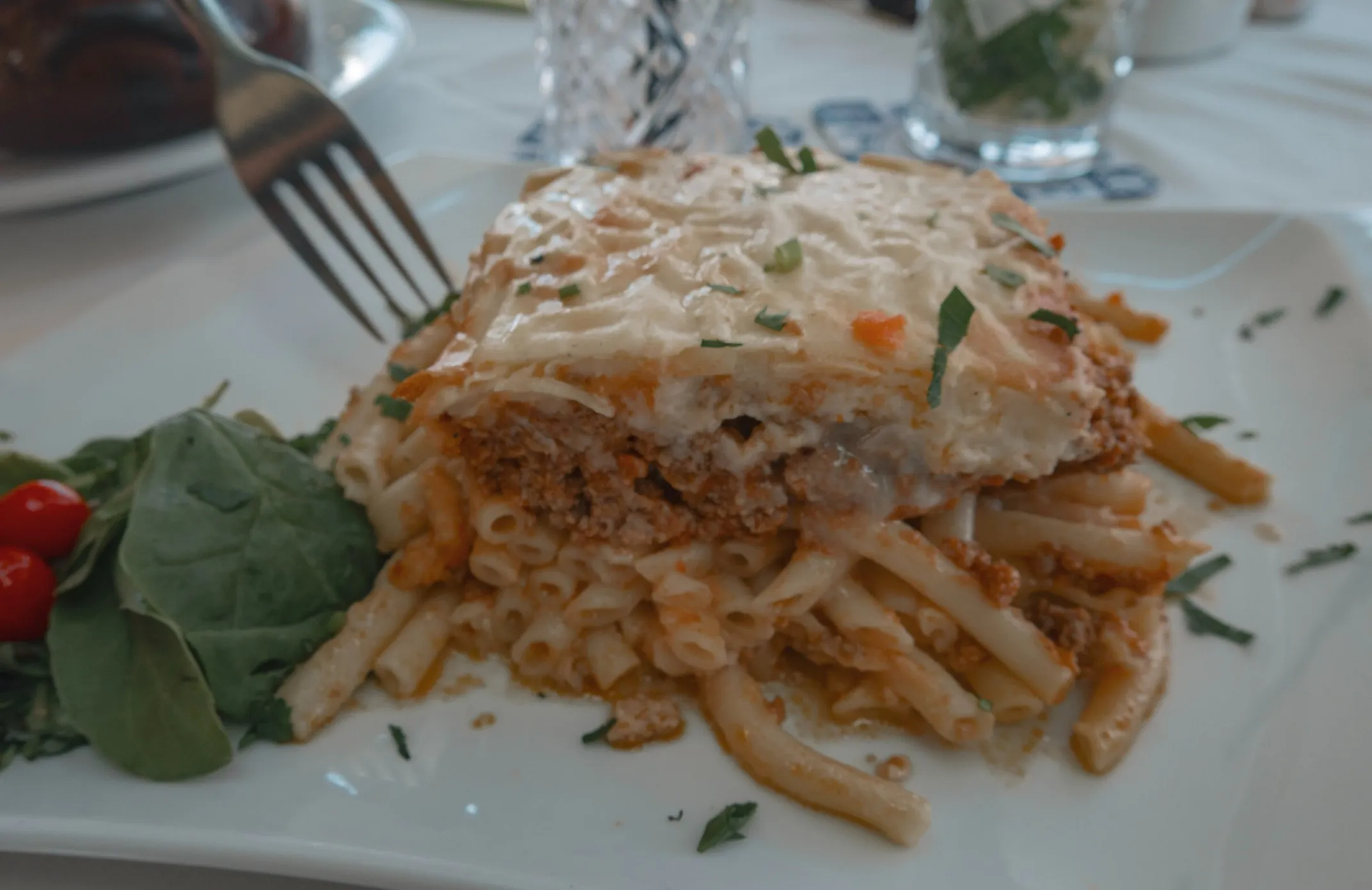 Pastitsio authentic greek food