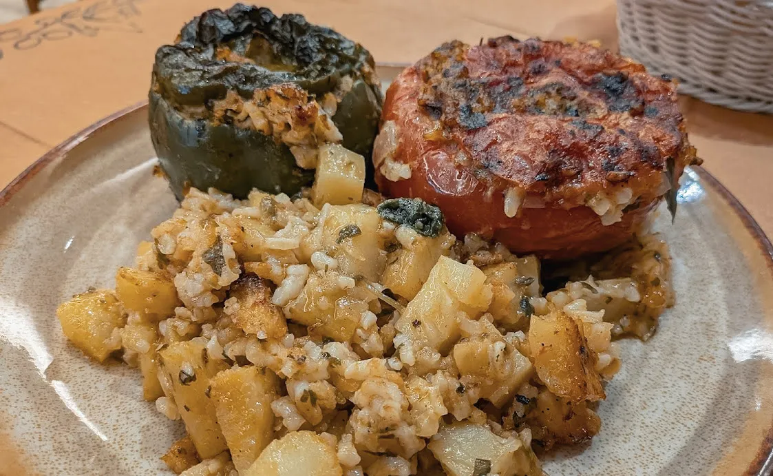 Gemista is an authentic greek dish