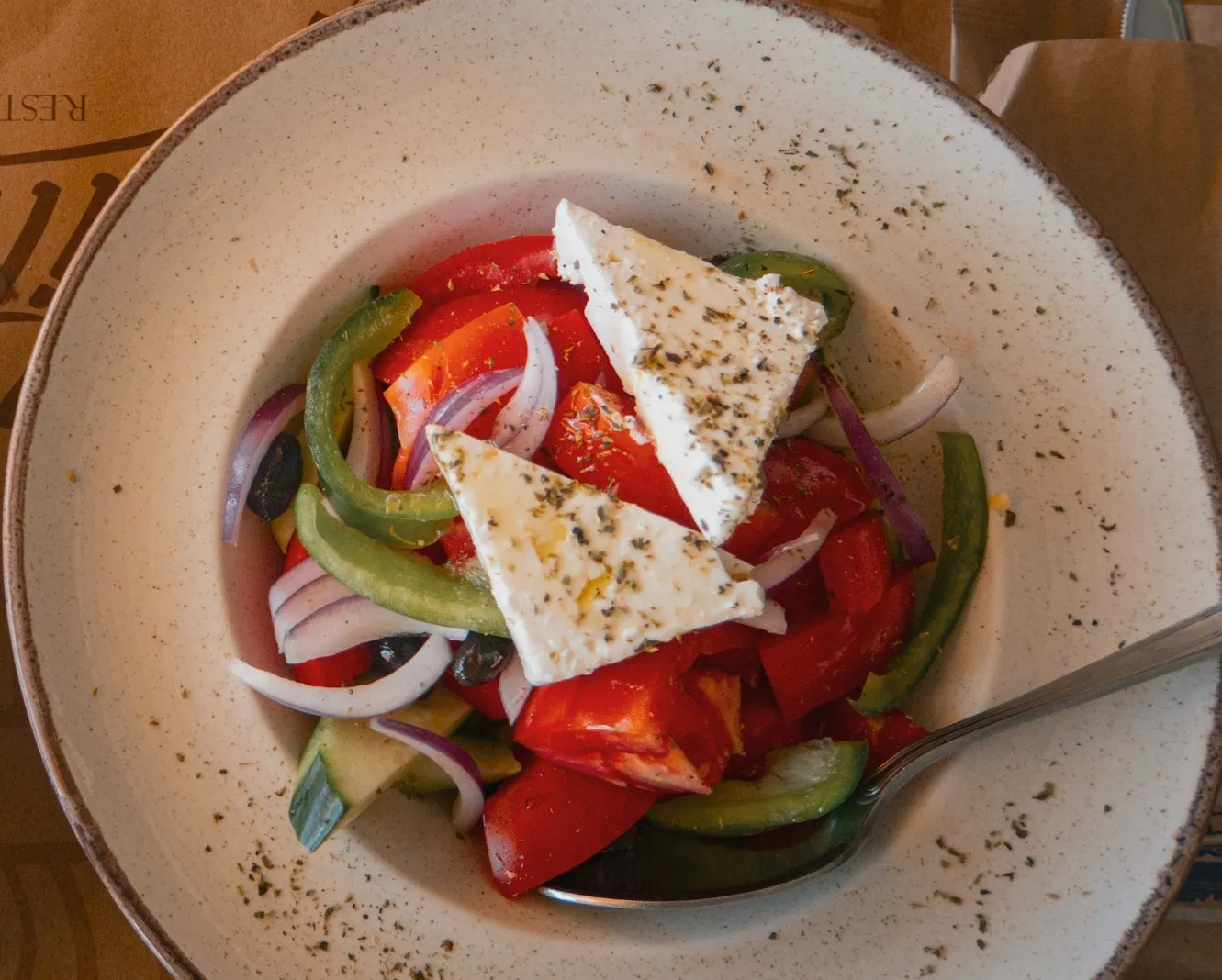 authentic greek salad